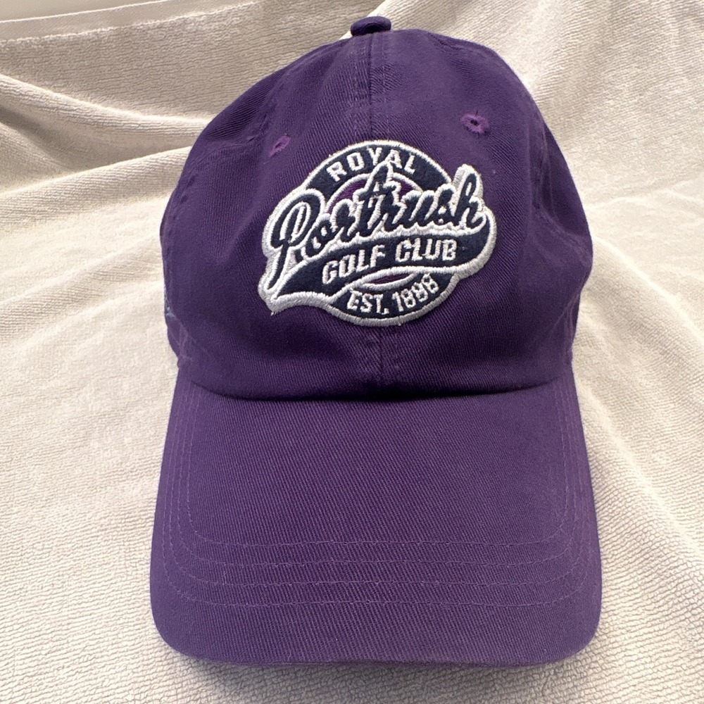 Ahead Royal Portrush Golf Club Special Edition Purple Hat Extreme Fit Adjustable